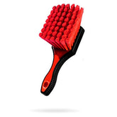 Adam's Wheel Brush Soft Bristles & Rubberized Handle