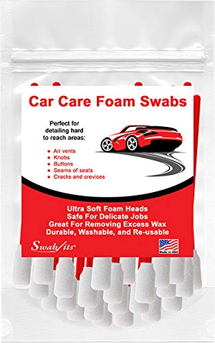 Swab-its® 24-Piece Package of Auto Detailing Car Care Foam Swabs