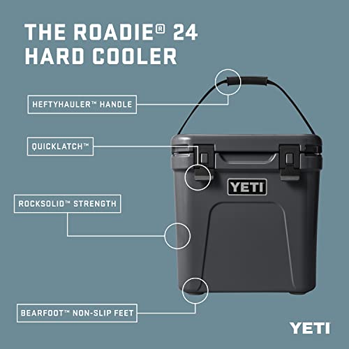 YETI Roadie 24 Cooler, Multi Color Options