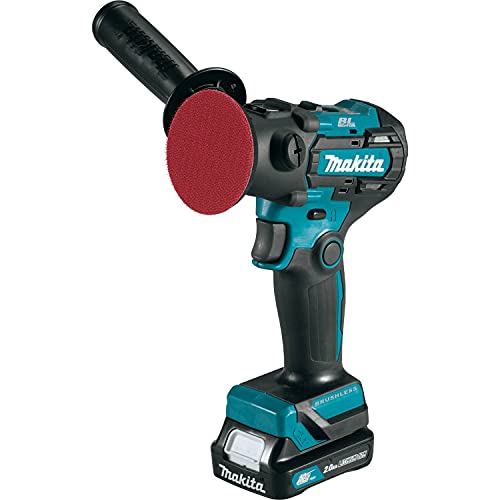 Makita VP01R1 12V max CXT® Lithium‑Ion Brushless 3" Polisher / 2" Sander Kit (2.0Ah)