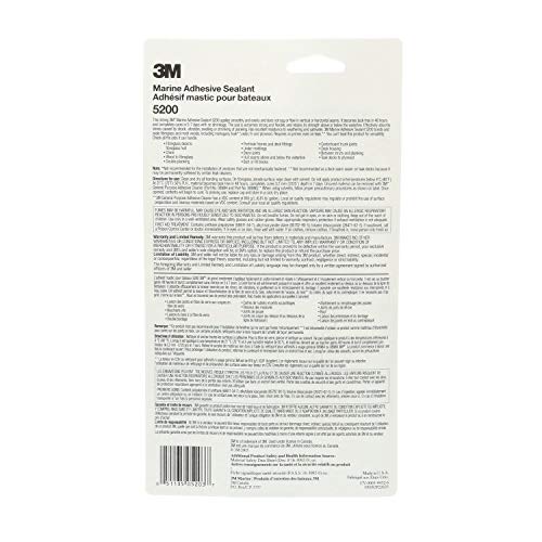 3M Marine Adhesive Sealant 5200 (05203) - 3 fl oz