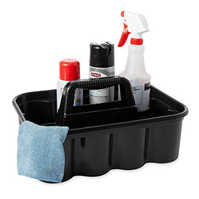 Rubbermaid Detailing Products Carry Caddy, Black