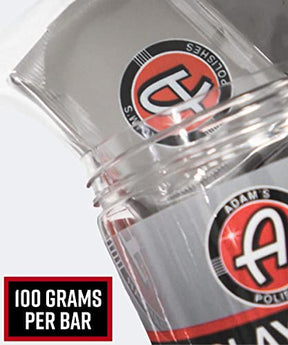Adam's Medium Grade Clay Bar Jar Kit 100g