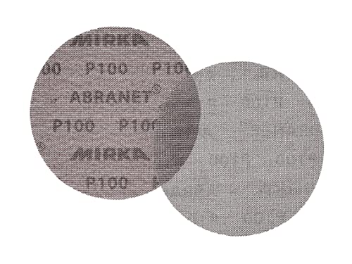 Mirka Abranet 6-Inch | 80-1000 Grit Sanding iscs, Box of 50 Discs
