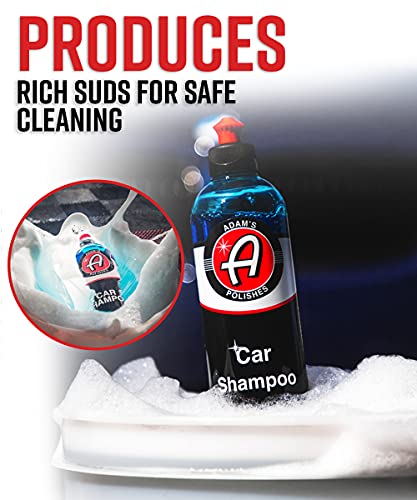 Adam's Polishes Car Wash Shampoo 5 Gallon - PH for Snow Foam Cannon, Foam Gun, Pressure Washer & 5 Gallon Bucket, Powerful Spot Free, Safe on Wax 