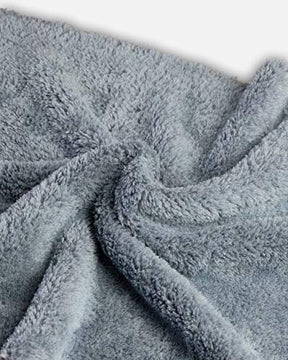 Adam's Borderless Grey Edgeless Microfiber Towel (12 Pack)