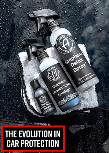Adam's Graphene Detail Spray (2 Pack) - Extend Protection of Waxes,  Sealants, & Coatings | Waterless Detailer Spray For Car Detailing | Clay  Bar