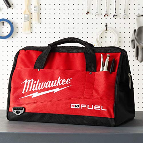 Milwaukee Bag 23x12x12nch Heavy Duty Canvas Tool Bag 6 Pocket (Basic)