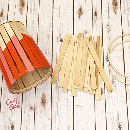 12" Inch Wood Paint Stir Sticks, 10 Pack