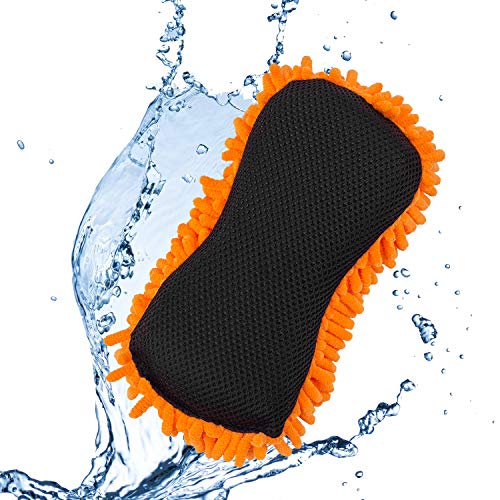 SCRUBIT Microfiber Wash Sponge 2-PK