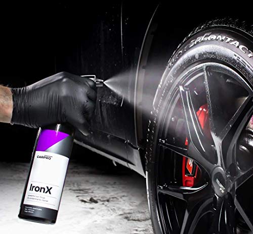 CARPRO IronX Iron Remover: Stops Rust Spots and Pre-Mature Failure of The  Clear Coat, Iron Contaminant Removal - 500mL with Sprayer (17oz)