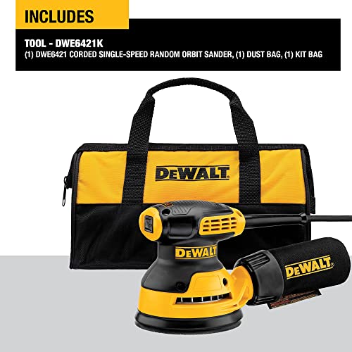 DEWALT Random Orbit Sander, 5-Inch (DWE6421K)