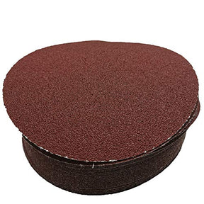 LUXUFUL 40 Pcs 7-Inch 40 Grit Hook and Loop Sanding Discs Sandpaper for Random Orbit Sander