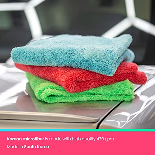 Undrdog The Towel, Plush Microfiber Cleaning Cloth | Set of 3