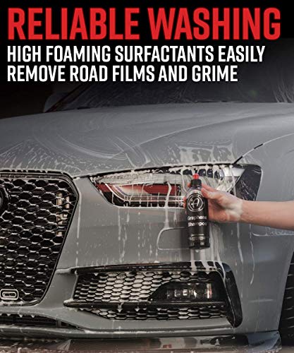Adam's Graphene Shampoo Gallon - Graphene Ceramic Coating Infused Car Wash  Soap - Powerful Cleaner & Protection In One Step - pH Neutral, High Suds