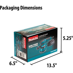 Makita BO5041 5" Random Orbit Sander, Variable Speed