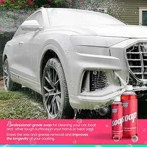 Undrdog Car Wash Soap | Cars, Motorcycles, Trucks, Boats, 8, 16, 32oz (8oz - pack of 2)