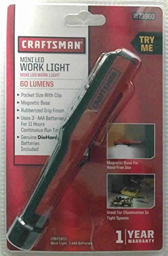 Craftsman LED Pocket Light 40 Lumen