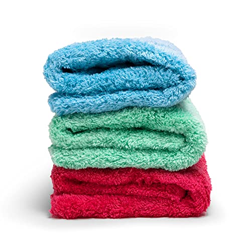 Undrdog The Towel, Plush Microfiber Cleaning Cloth | Set of 3