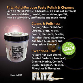 Flitz - Metal Polish - 16 oz Jar