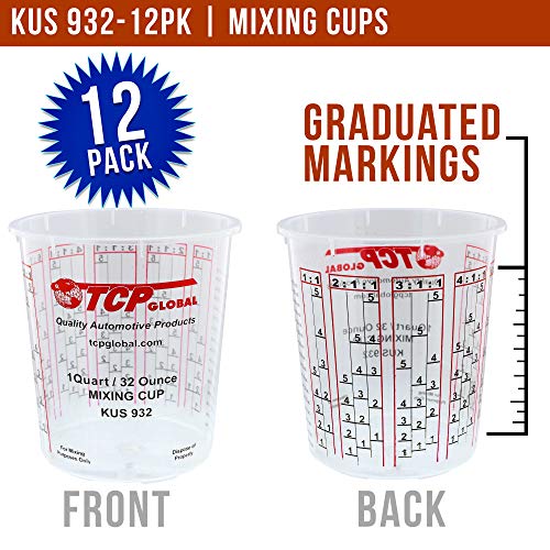 Custom Shop 12-PK | 32 Ounce Paint Mix Cups
