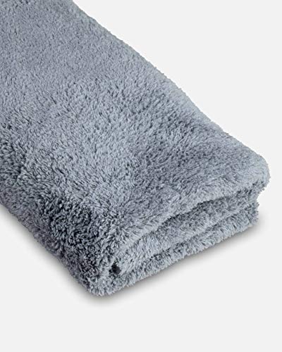 Adam's Borderless Grey Edgeless Microfiber Towel (12 Pack)