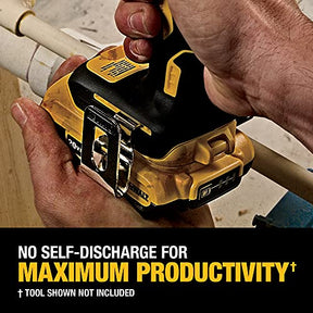 DEWALT 20V MAX Battery, Lithium Ion, 4-Ah & 2-Ah, 4-Pack (DCB3244)