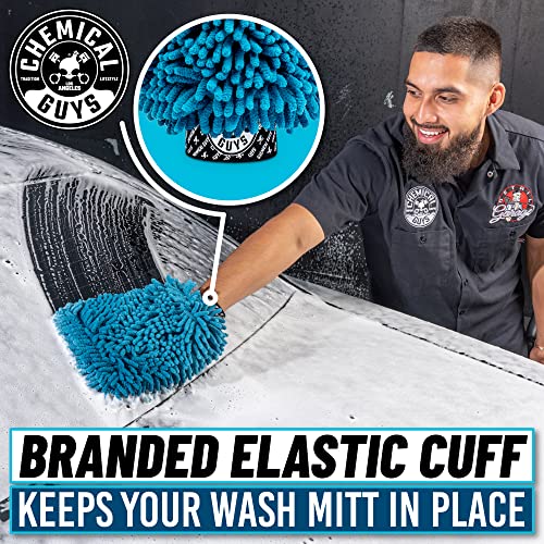 Chemical Guys Microfiber Wash Mitt Blue