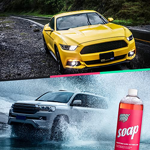 Undrdog Car Wash Soap | Cars, Motorcycles, Trucks, Boats, 8, 16, 32oz (8oz - pack of 2)