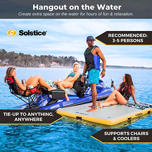 Solstice 6' x 5' Infatable Dock, Multicolor, (30605)