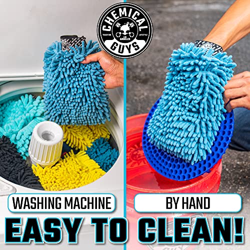 Chemical Guys Microfiber Wash Mitt Blue