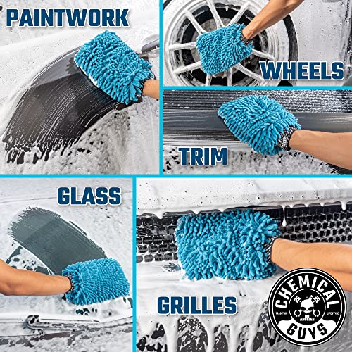 Chemical Guys Microfiber Wash Mitt Blue